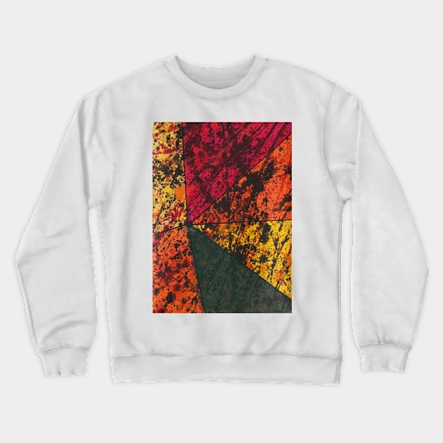 Corner Splatter # 11 Crewneck Sweatshirt by DomaDART